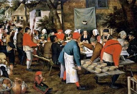 Pieter Brueghel the Younger Peasant Wedding Feast china oil painting image